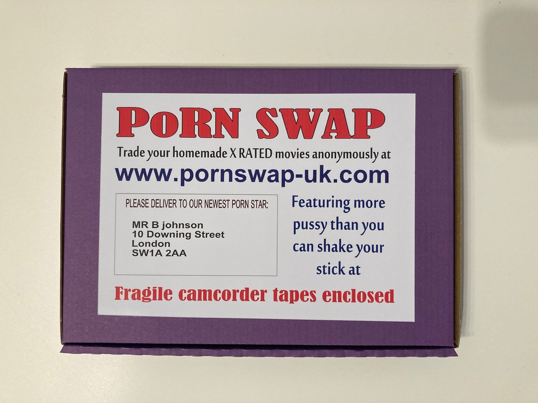 Prank Mail Porn Swap Drôle de cadeau blague gag 100%