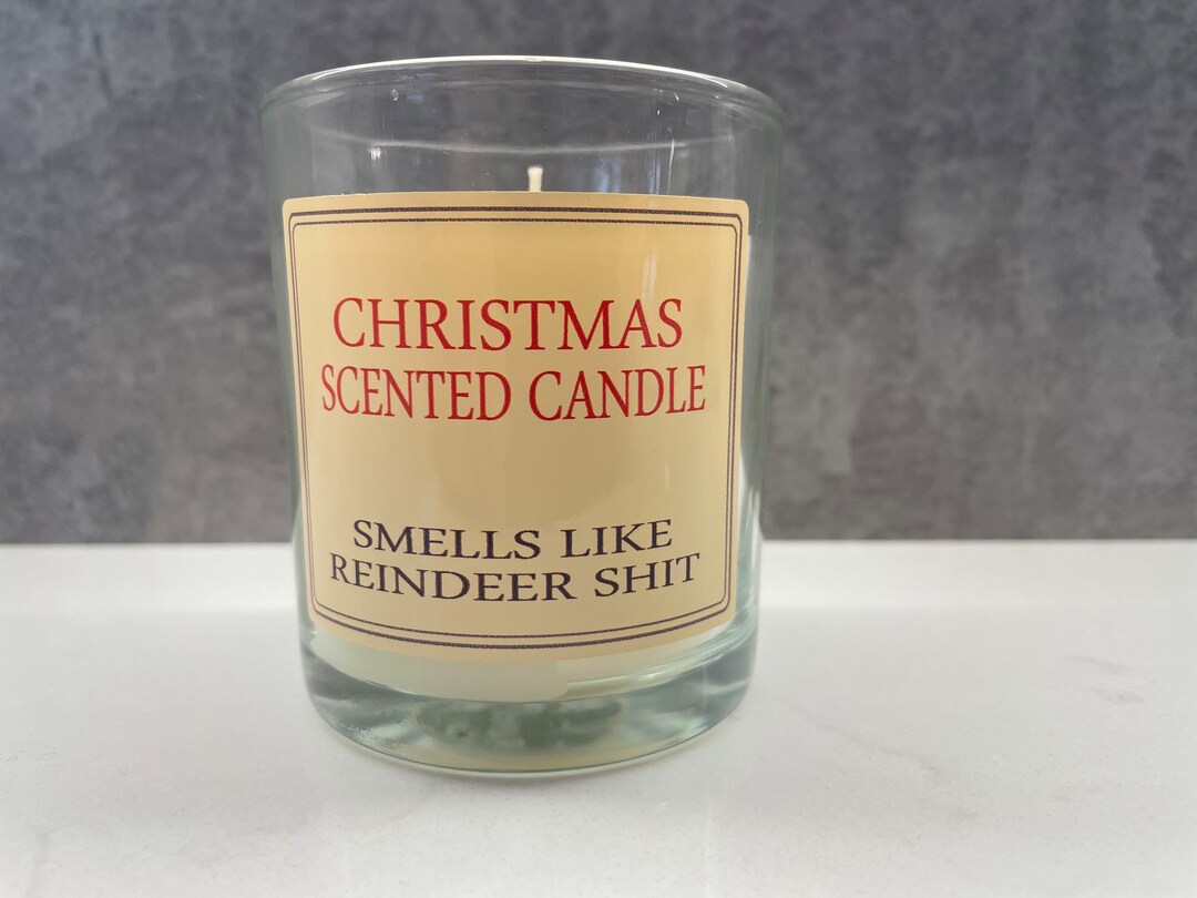 Christmas Scented Candle, Funny Gift, Funny Candle, Funny Rude Joke