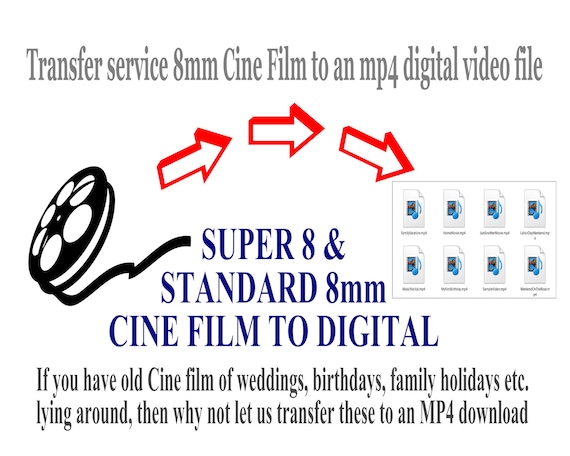 CINE FILM Estándar 8mm / Super 8mm A Archivo Mp4 Descargar.