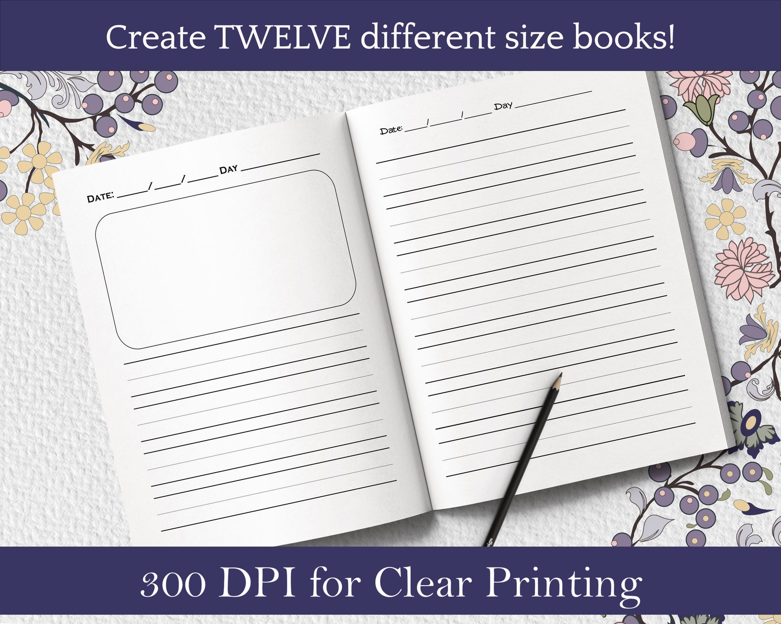 kdp-interior-templates-for-low-content-books-110-page-etsy