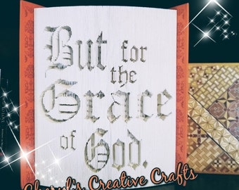 But For The Grace Of God Book Fold Pattern