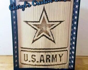 US Army Book Fold Pattern