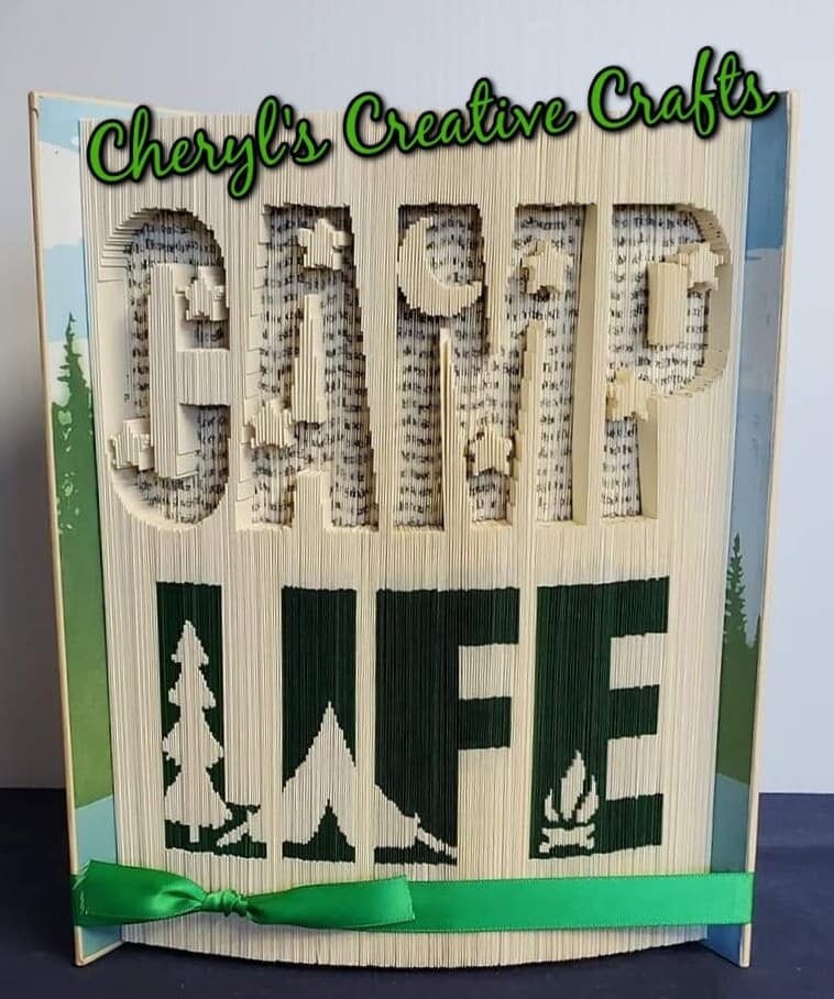 Camp Life Book Fold Pattern