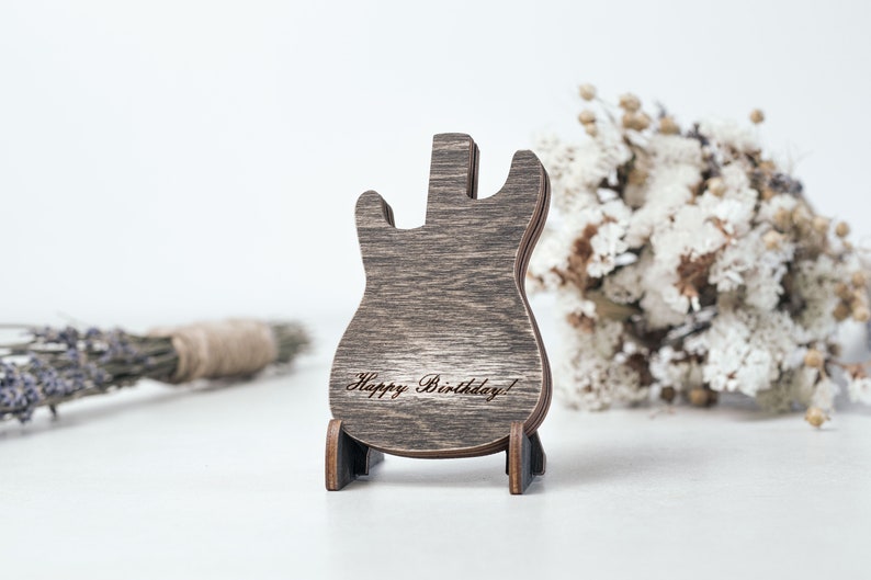 Wooden guitar pick case, Wooden guitar pick, Personalized pick, Gift for Him, Guitar pick, Box for guitar picks, Pick case image 8