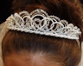 Bridal Collection by Ivory & Co- Katerina Silver Crystal Regal