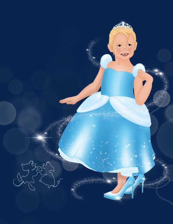 Disney princess custom Clearance