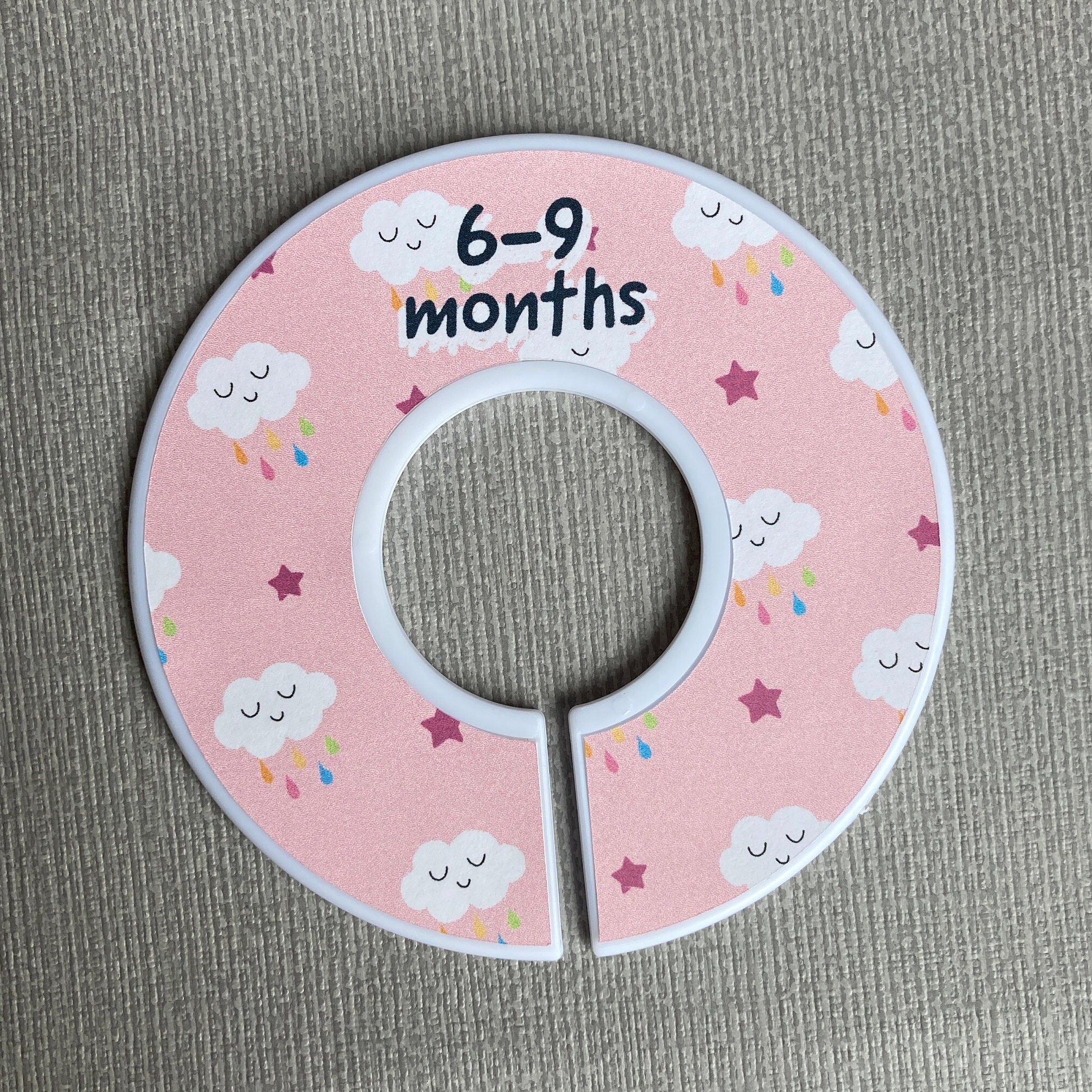 Plastic Nursery Wardrobe Size Dividers/ Organisers Pink Etsy UK