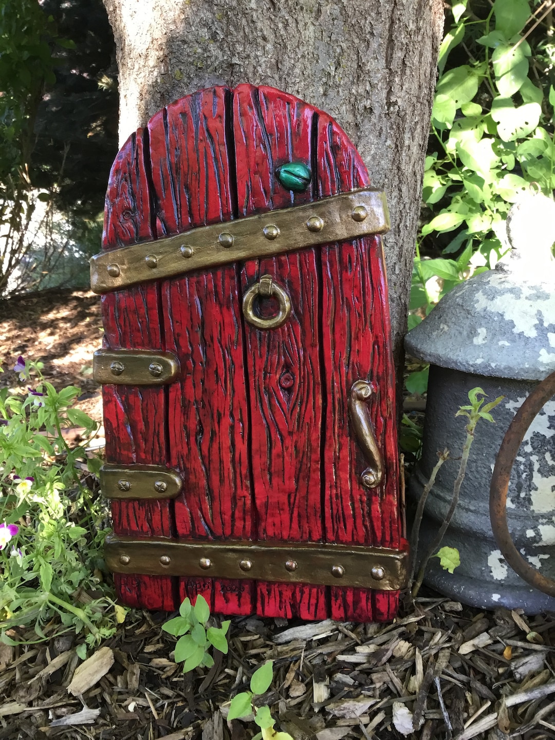 Large Fairy Door, Garden Gnome Door. 14” Tall by 8” Wide - Etsy