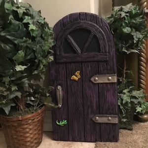 Extra Large Fairy Door, Garden, Gnome Door. 23” tall by 12” wide