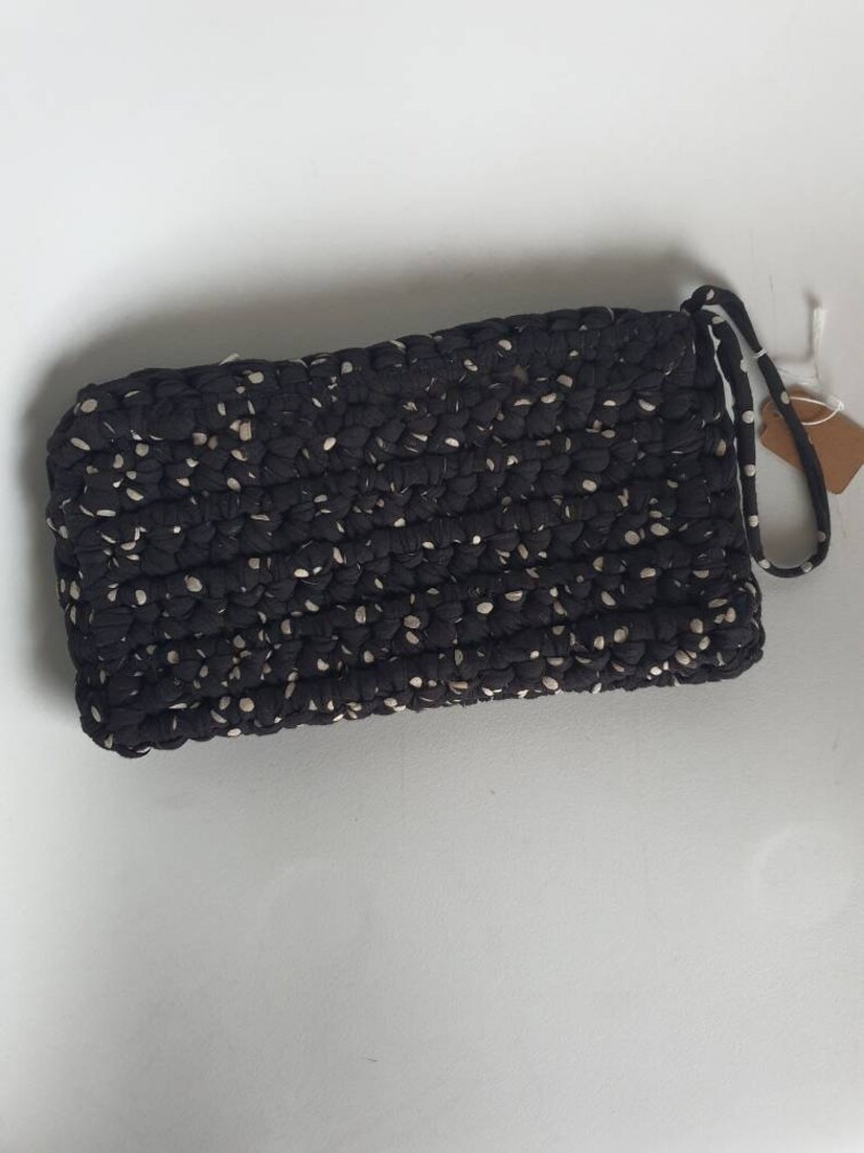 Pouch Julie Noir a pois