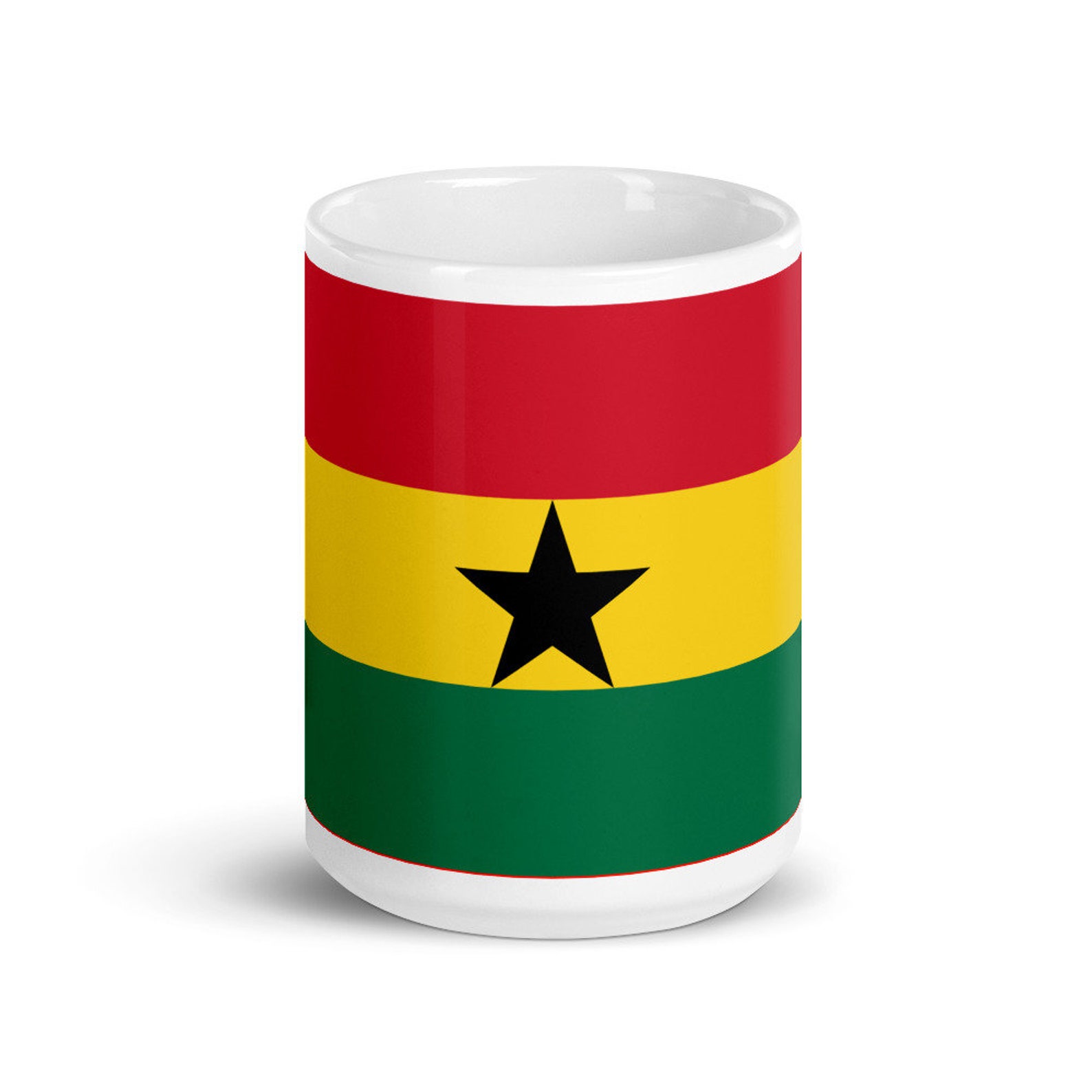 Ghana Coffee Mug Ghana Flag Ghana Gift Mug Ghana Gift Etsy
