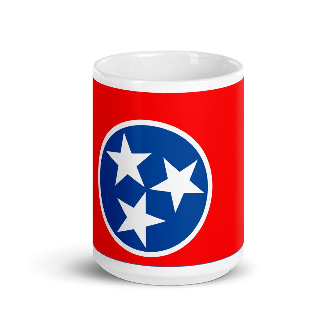 Tennessee Flag Full Wrap Coffee Mug Tennessee Coffee Mug Etsy