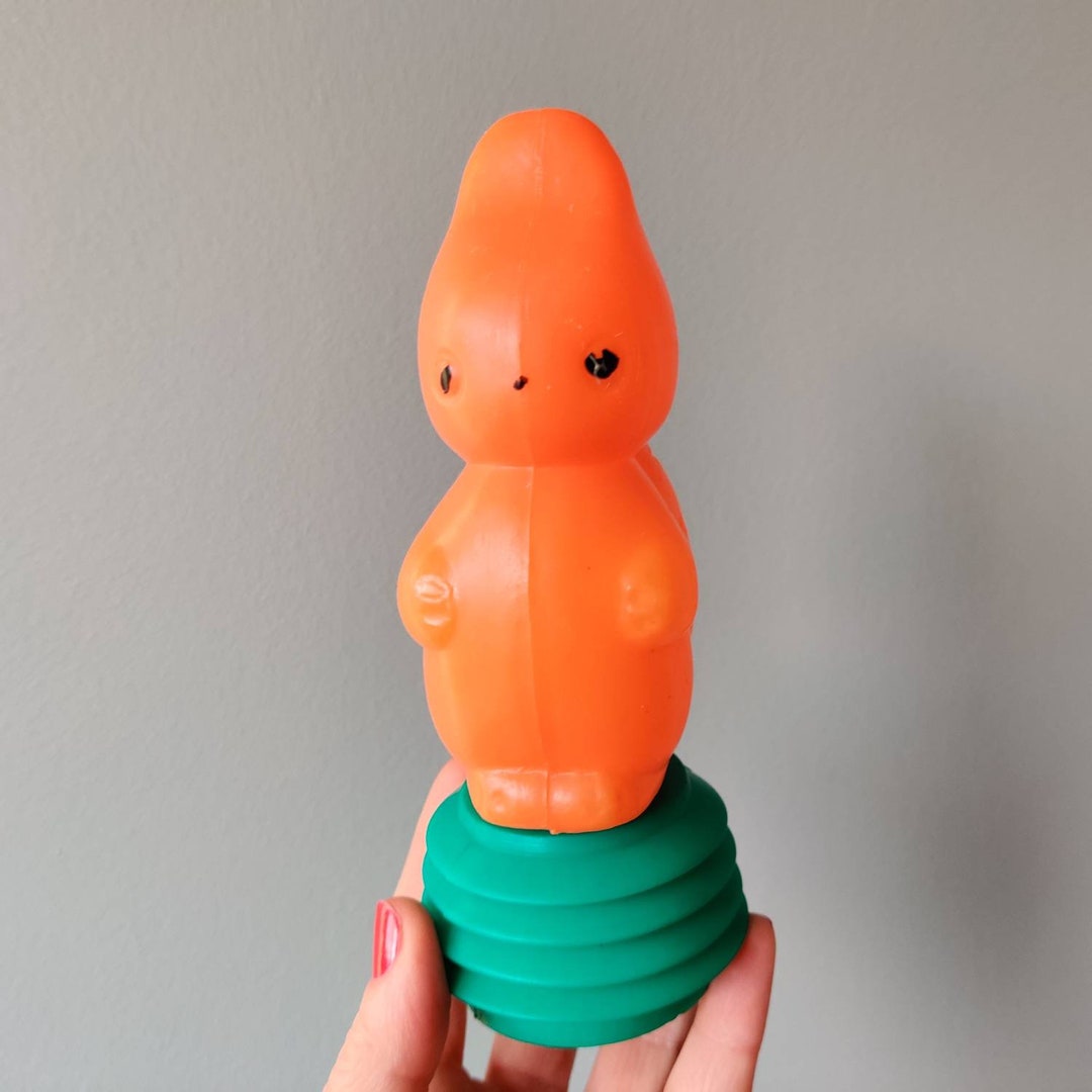 Raro juguete soviético Squeak Squirrel vintage toddler toy Etsy España