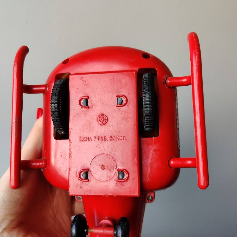 USSR Soviet Russian Helicopter Toy Pilot Doll Mechanical Etsy