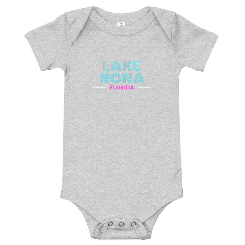 Baby short sleeve one piece Lake Nona