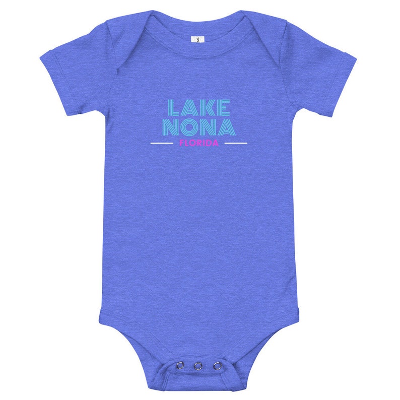 Baby short sleeve one piece Lake Nona