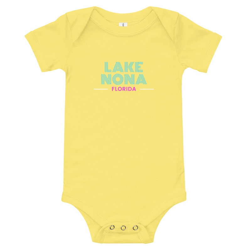 Baby short sleeve one piece Lake Nona