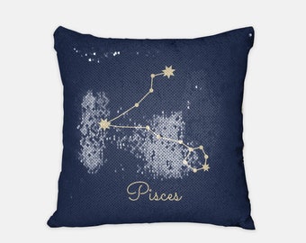 Zodiac Pillows Etsy