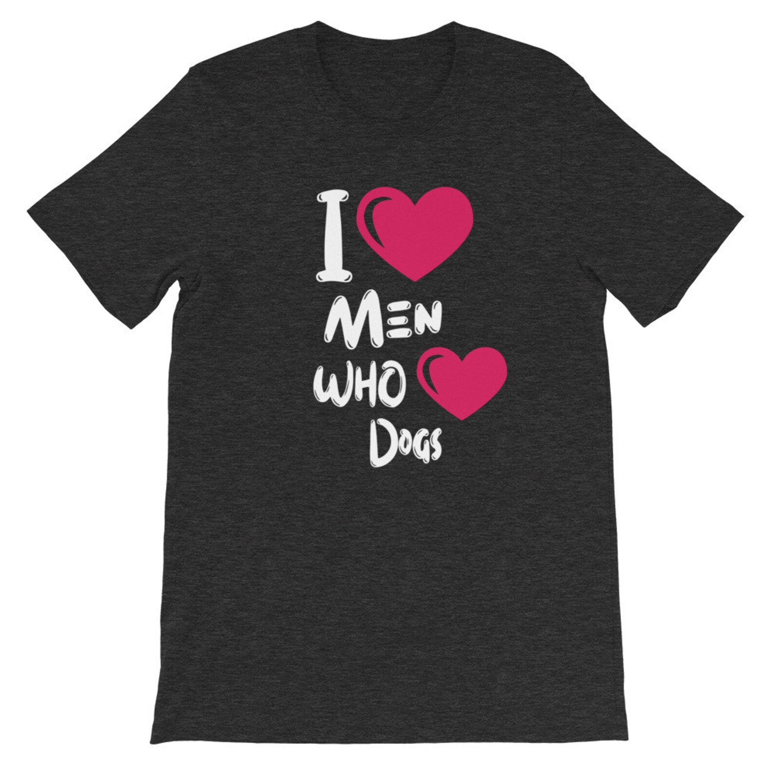 I love men who love dogs TShirt TShirt for girl Inlove Etsy