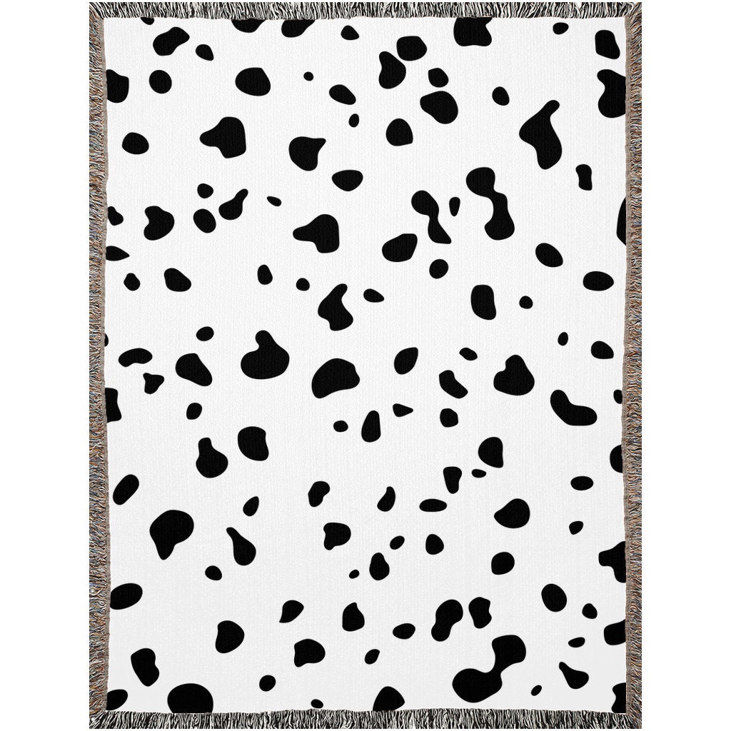 Cow Print Blanket, Blanket Design, Gift for Animal Lover, Cute Blanket