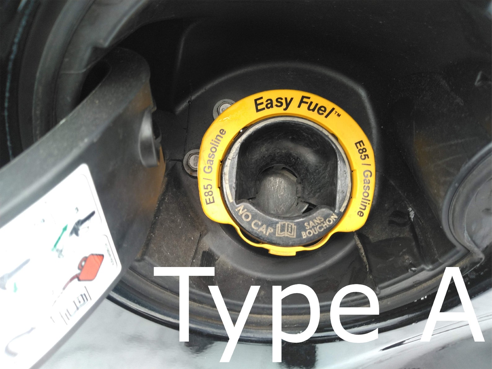 Ford Easy Fuel Fuel Cap Gas Cap F150 F150 Car Truck Dust, Moisture Cap