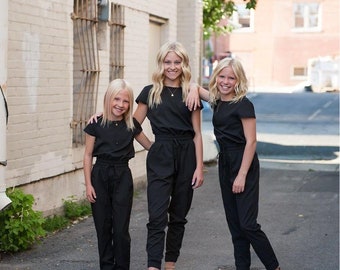 Casual jumpsuit for Girls - 3 sizes and 4 colors available