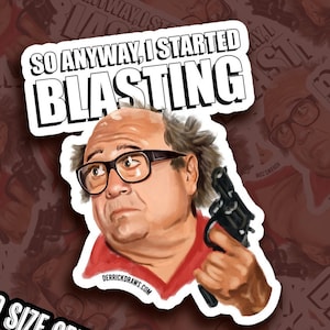 It&#39;s Always Sunny In Philadelphia Frank Sticker | Danny DeVito