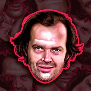 The Shining 3&quot; Sticker | Jack Nicholson | Stanley Kubrick | Stephen King | Jack Torrance