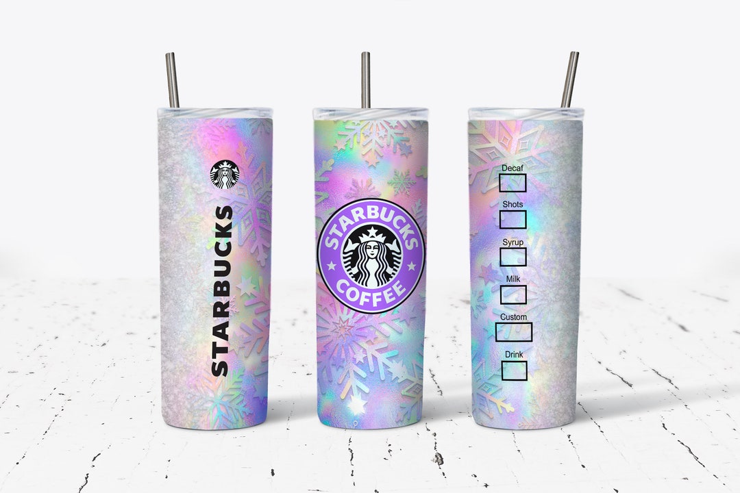 Starbucks Glitter Tumbler Starbucks Cup Glitter Tumbler Winter Tumbler