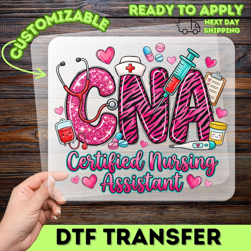 Cna Iron on Shirt Decal - Etsy
