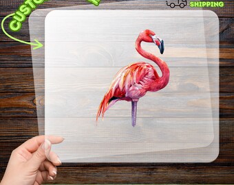 Niedlicher Flamingo Sommer DTF Transfer, bereit zum Aufbügeln für tropische Thema Party Shirts, lustige Gruppe Feier Bekleidung