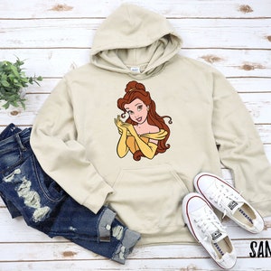 Belle of the Ball Portrait Color Unisex Hoodie Sweatshirt Disney Squad Goals Vacation Beauty and the Beast Matching Group Etsy UK