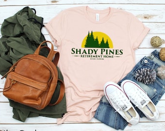 Shady Pines Retirement Home Unisex Tshirt | Live Think Speak Dress Shirt | Golden Girls Shirt | Golden Girls Stay Golden | Squad Goals