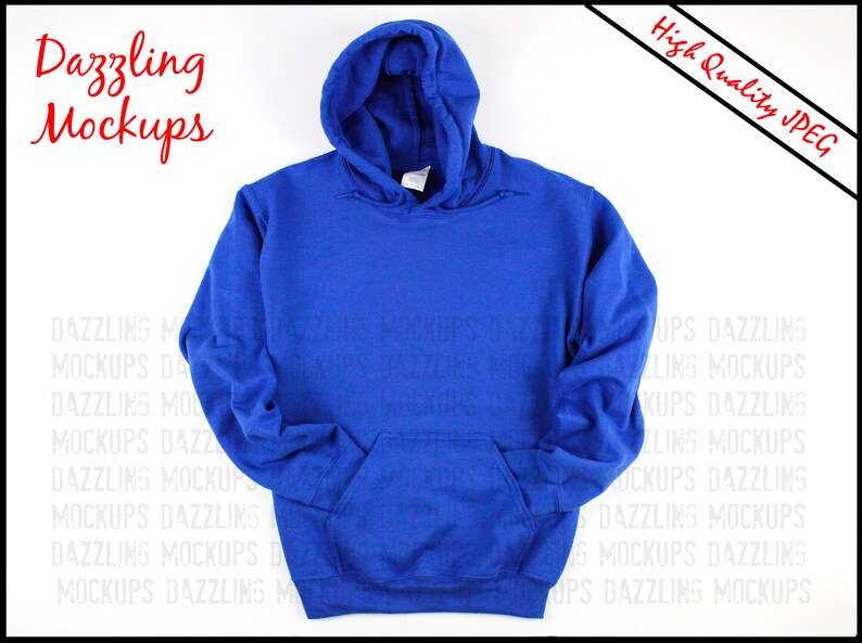 black royal blue sweatshirt