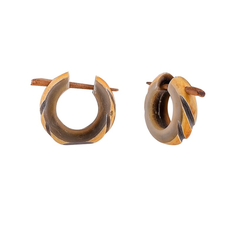 Wooden Ear Bali Wood Earrings Gift idea handmade Eco Etsy