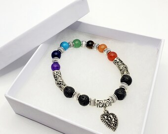 LBGTQ+ Pride Bracelet, Rainbow Beaded Jewelry, Colorful Beaded Bracelet, Gay Wedding Gift