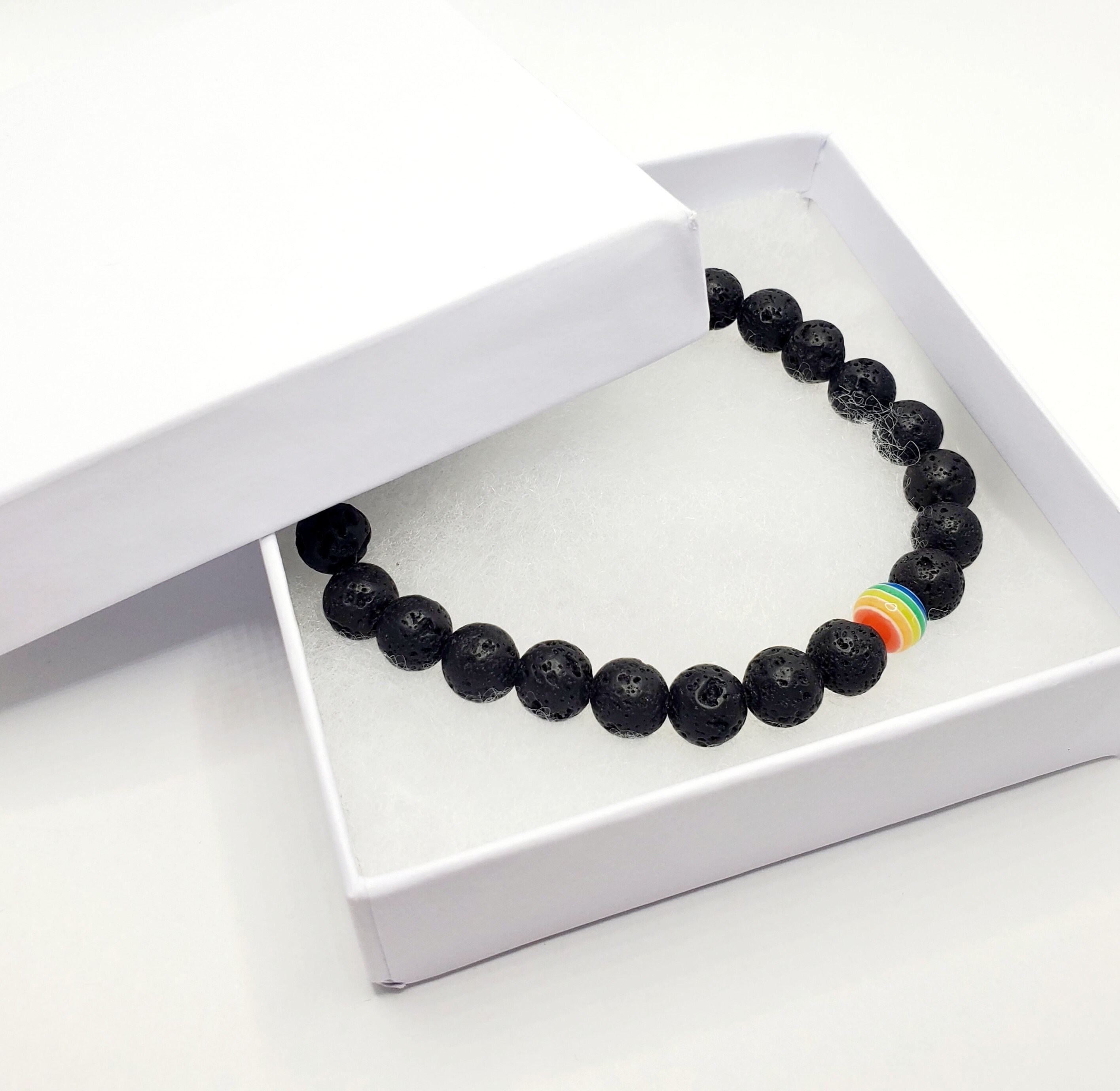 Pride Beaded Bracelet, Unisex Gifts, Pride Jewelry, LGBTQ  Bracelet, Rainbow Pride Month Bracelet