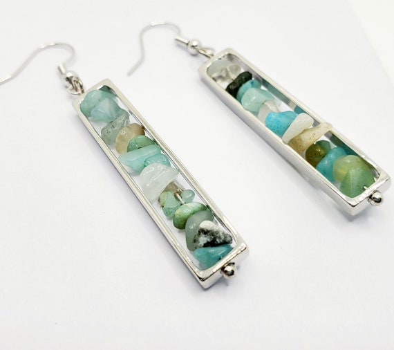 Etsy stone earrings deals