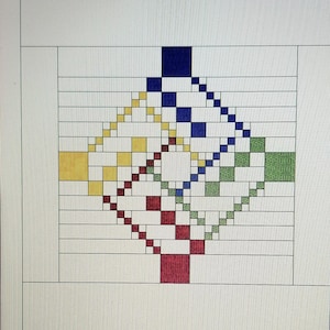 Nova Quilt Pattern- Queen Size - Modern Quilt