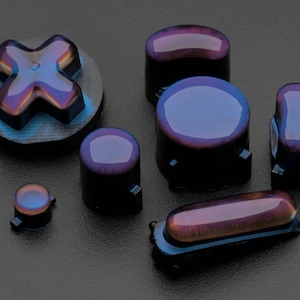 Nebula Hypershift Bald GameCube Button Set