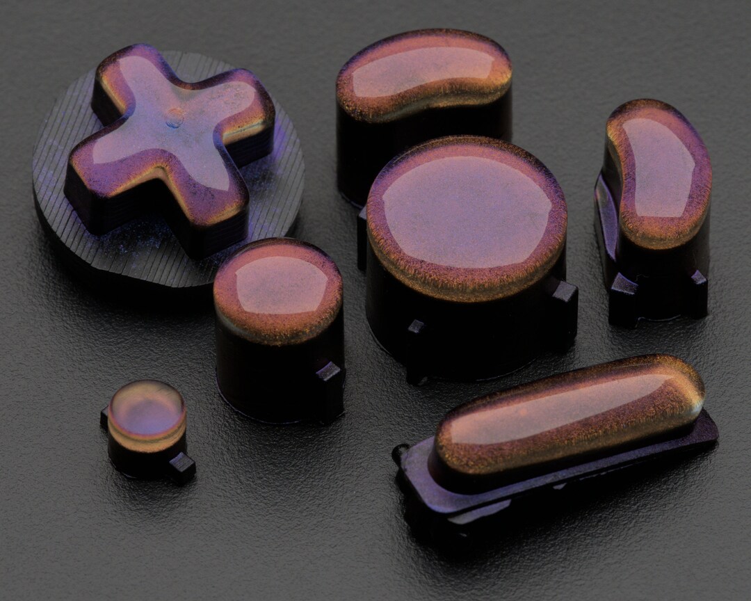 Omega Hypershift Bald Gamecube Button Set Etsy