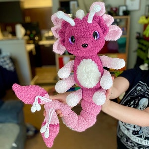 Caterfly Plush/ Butterfly/ Caterpillar/ Fantasty/ Crochet
