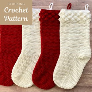Crochet Pattern: Christmas Stocking (PDF Download)
