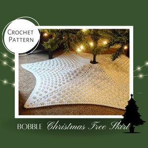 Crochet Pattern/ Christmas Tree Skirt/ PDF Download Only