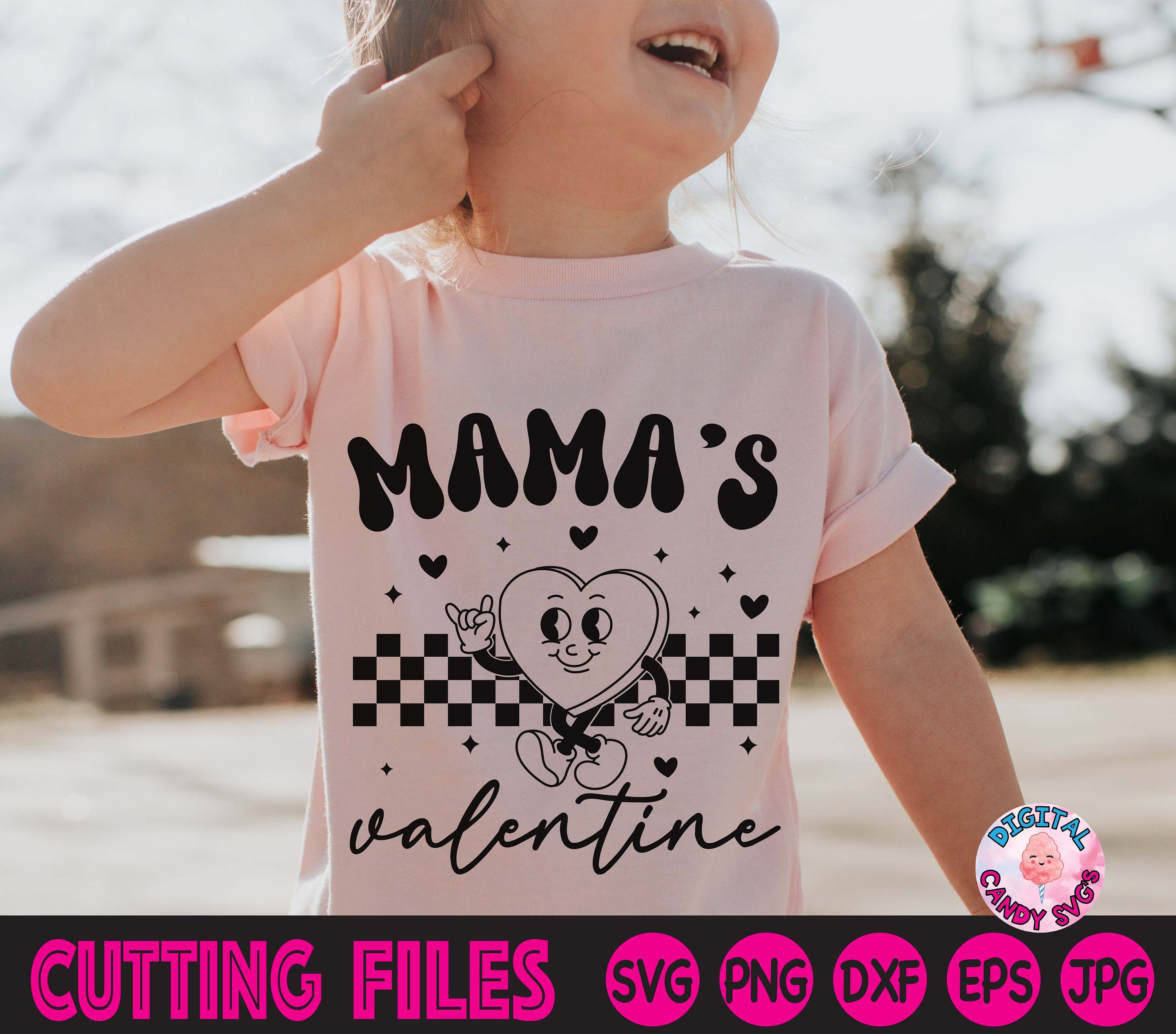 Mama's Valentine Svg, Retro Valentines Svg, Boys Valentines Svg ...