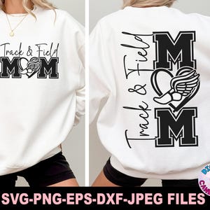 Track and Field Mom Svg Png, Track Mom Svg Png, Track and Field Svg Png, Track and Field Mama Svg Png, Svg-bestanden voor Cricut, Meet Day Svg