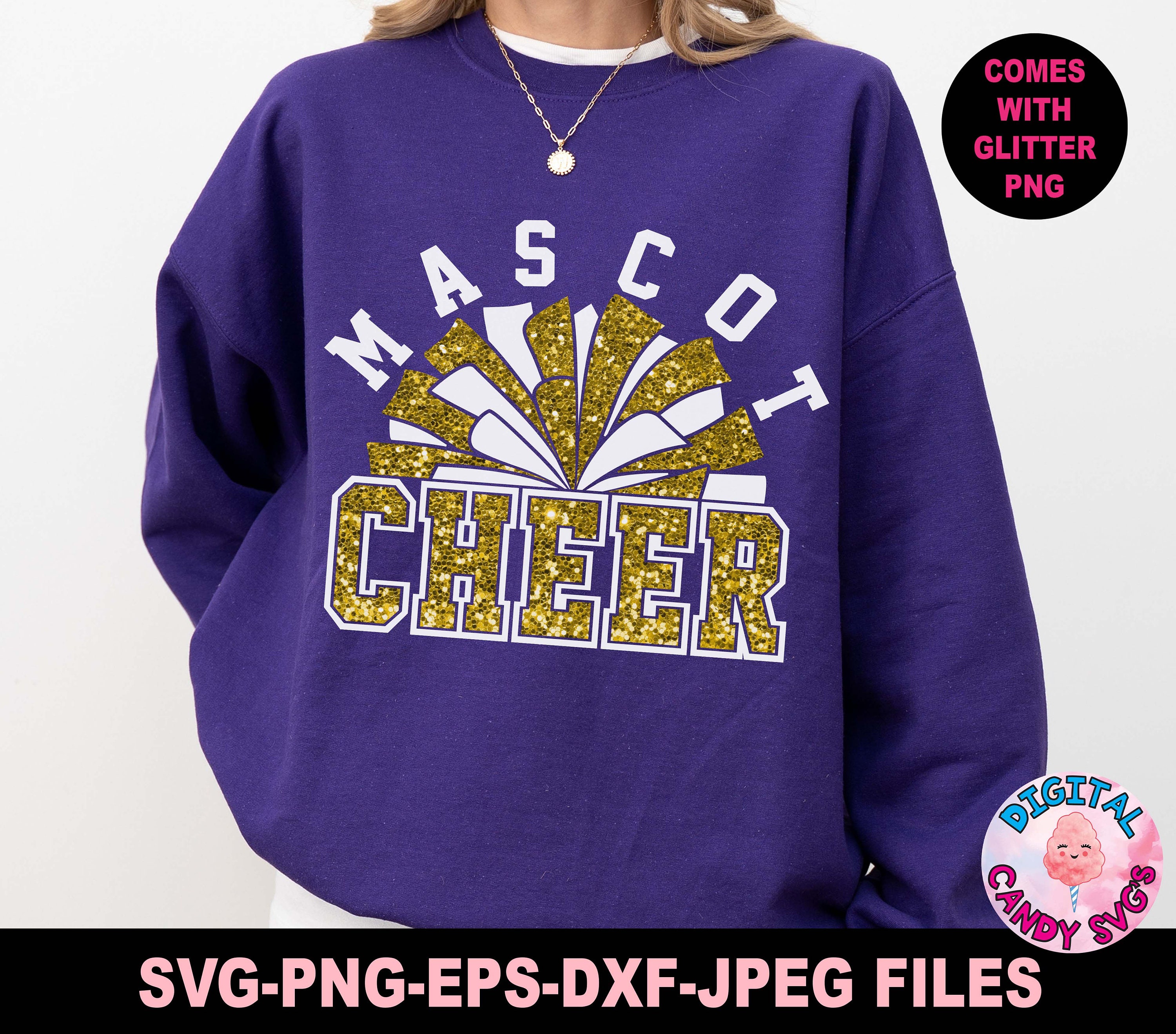 Cheer Svg Png, Cheer Team Template Svg, Cheerleading Svg, Cheerleader ...