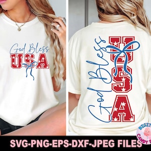 God zegene de VS Svg Png, Coquette 4 juli Svg Png, Independence Day Svg Png, American Girl Svg Png, Svg-bestanden voor Cricut, 1776 Svg Png