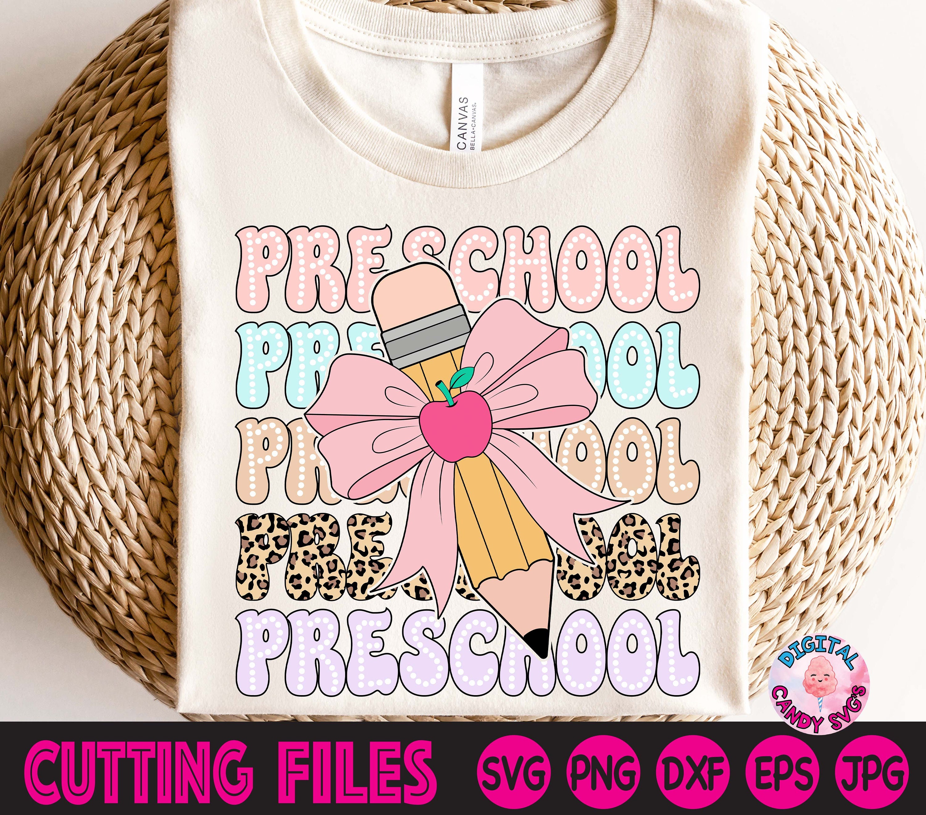 Preschool Svg Png, Back to School Svg, First Day of School Svg, Svg ...