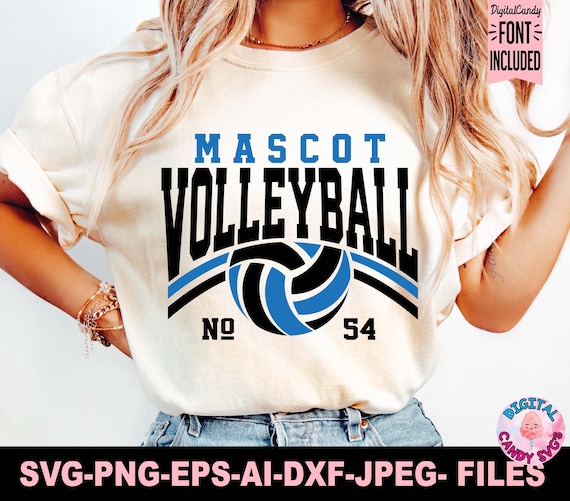 Volleyball Svg Png, Volleyball Team Template Svg Png, Volleyball Mom Svg Png, Svg Files for Cricut, Volleyball Team Shirts Svg Png, Logo Svg